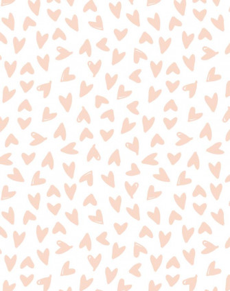 Hearts Wallpaper By Sugar Paper Pink On White