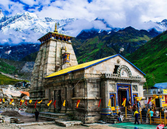 Kedarnath Temple Banners 4k 9pd6c84fjldyenjg Wallpaper