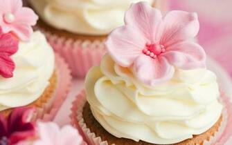 Pink Cupcake Wallpaper