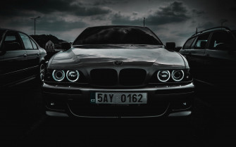 Wallpaper Bmw M5 Car Front Black And