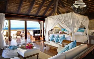 Beach Mansion Wallpaper On