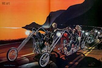 Ironhand Cycles David Mann Chopper Artist