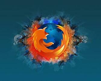 Papel De Parede Firefox Abstrato Wallpaper Para No Celular Ou