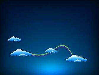Wallpaper Blue Sky Clouds