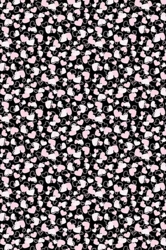 Black And White Heart Shaped Background iPhone 4s Wallpaper
