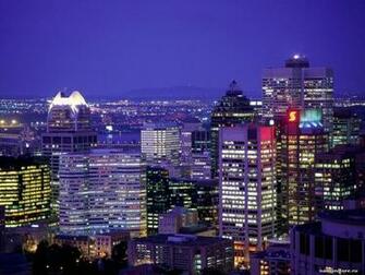 Night Toronto Canada Cities And The Countries Skyscrapers