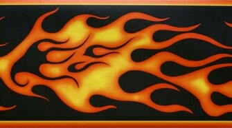 Harley Davidson Flames Wallpaper Border 21b10 Fdb0092
