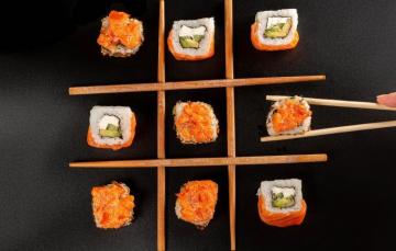 Wallpaper Background Sticks Sushi Image For Desktop Section