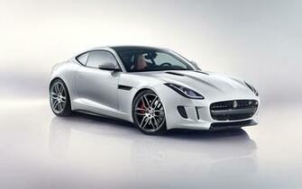 Jaguar F Type R Coupe White Wallpaper HD Car