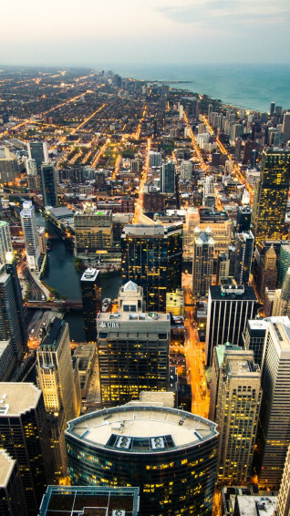Chicago iPhone Wallpaper Net