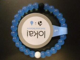 New Authentic Blue Lokai Bracelet Mud From Dead Sea Water Mt