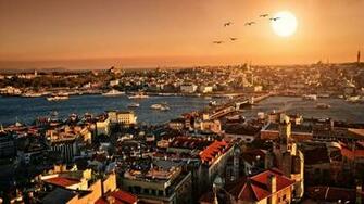 Wallpaper Istanbul City Full HD Desktop Image Windows