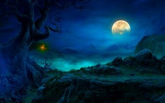 Moonlight Night Wallpaper