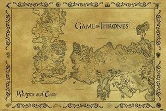 Game Of Thrones Map Westeros And Essos Wallpaper Best
