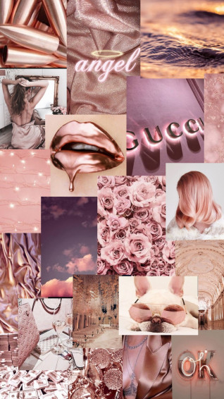 Rose Gold Aesthetic Wallpaper Mobile HD