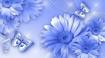 HD Blue Ecstasy Wallpaper