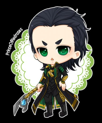Loki Re Draw Chibi By Princeofredroses
