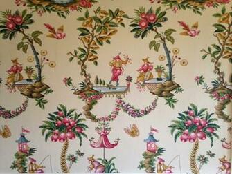 Chinoiserie Chic Then And Now Mystery Wallpaper