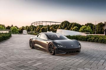 Black Tesla Roadster Background Image And Wallpaper Yl Computing