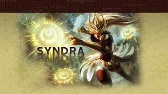 League Of Legends Syndra Wallpaper