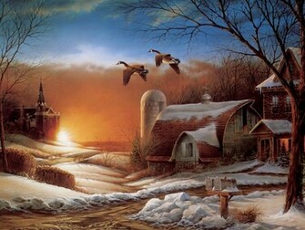 Terry Redlin Art Desktop Wallpaper