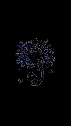 Unicorn Brain Wallpaper Apple
