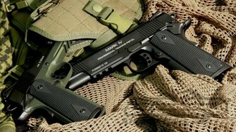 Wallpaper Colt M1911 Gun Guns Black
