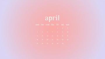 Requests Open Aura Gradient Wallpaper April 4k Version