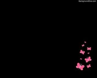 Pink And Black Butterfly Desktop Wallpaper Image iPhone