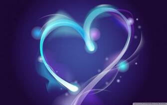 Blue Heart Wallpaper