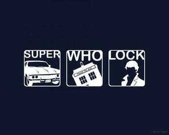 Superwholock Logo HD Wallpaper