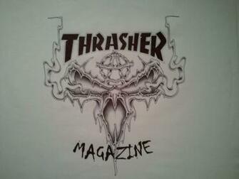 Thrasher Logo Wallpaper Magazine By