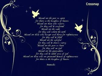 Beatitudes Navy Crossmap