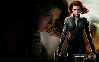 Wallpaper Black Widow