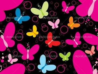 Colorful Butterfly Background Desktop Wallpaper