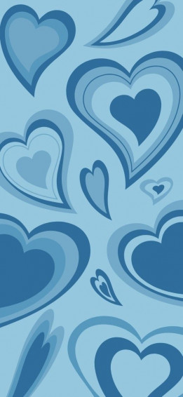 Blue Heart Wallpaper Cute Phone