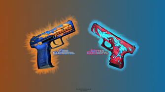Fire Water Elemental Wallpaper By Shotgunprower
