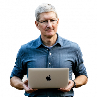 Tim Cook With Macbook Png Mpr Wallpaper
