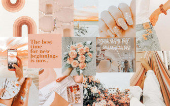 Experience The Timeless Beauty Of Vintage Peaches Wallpaper