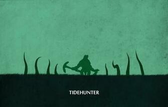 Wallpaper Minimalism Valve Dota Tidehunter Sheron1030