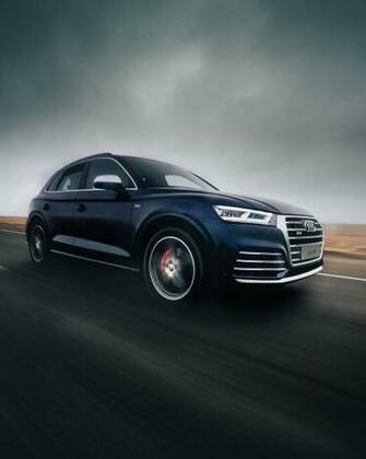 Wallpaper Audi Sq5 Road Movement Speed