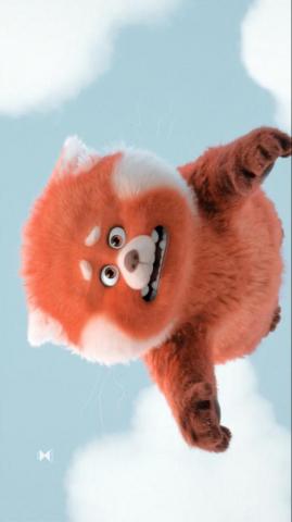 Turning Red Wallpaper Film Panda Cute