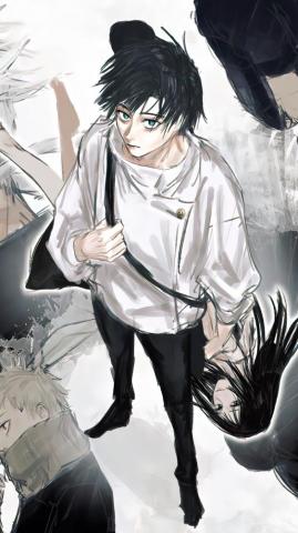 Jujutsu Kaisen Yuta Satoru Gojo Wallpaper iPhone Phone 4k 6540e