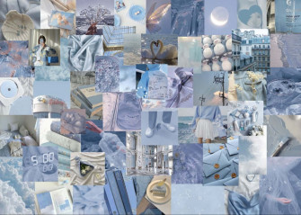Light Blue Aesthetic Laptop Wallpaper