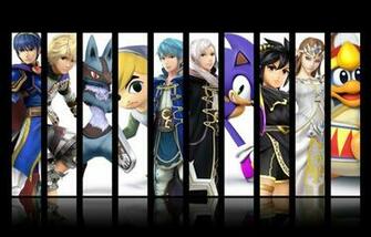 Smash Bros Wallpaper My Mains By Marth123