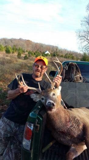 Whitetail Buck In Indiana By Jerry Ehlers Bowhunting