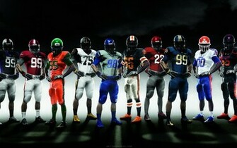 College Football Teams Nike Pro Combat Wide
