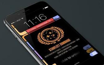 Tng Lcars Wallpaper For iPhone And Plus Treknews Net
