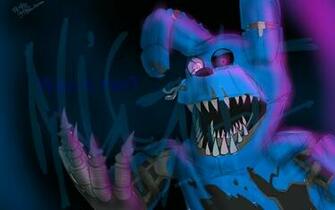Nightmare Bonnie Fnaf4 By Edgar Games