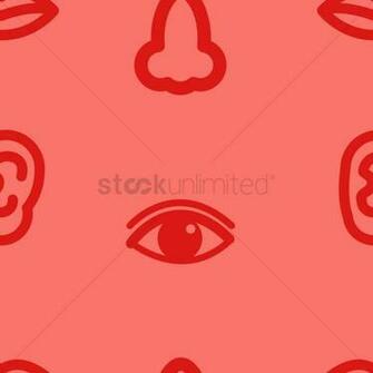 Human Sensory Background Vector Image Stockunlimited